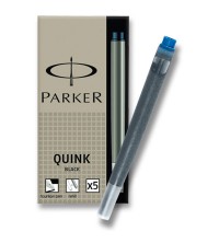 Parker Inkoustové bombičky dlouhé omyvatelné Modré