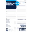 Filofax kalendář A5 -1den / 2 strany anglický jazyk business