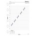 Filofax kalendář A7 Pocket - 1 den/ 1 strana  anglický