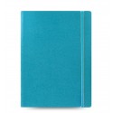 Filofax Notebook A4 akvamarínový