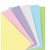 Filofax Náplň A5 pastelový linkovaný papír MIX